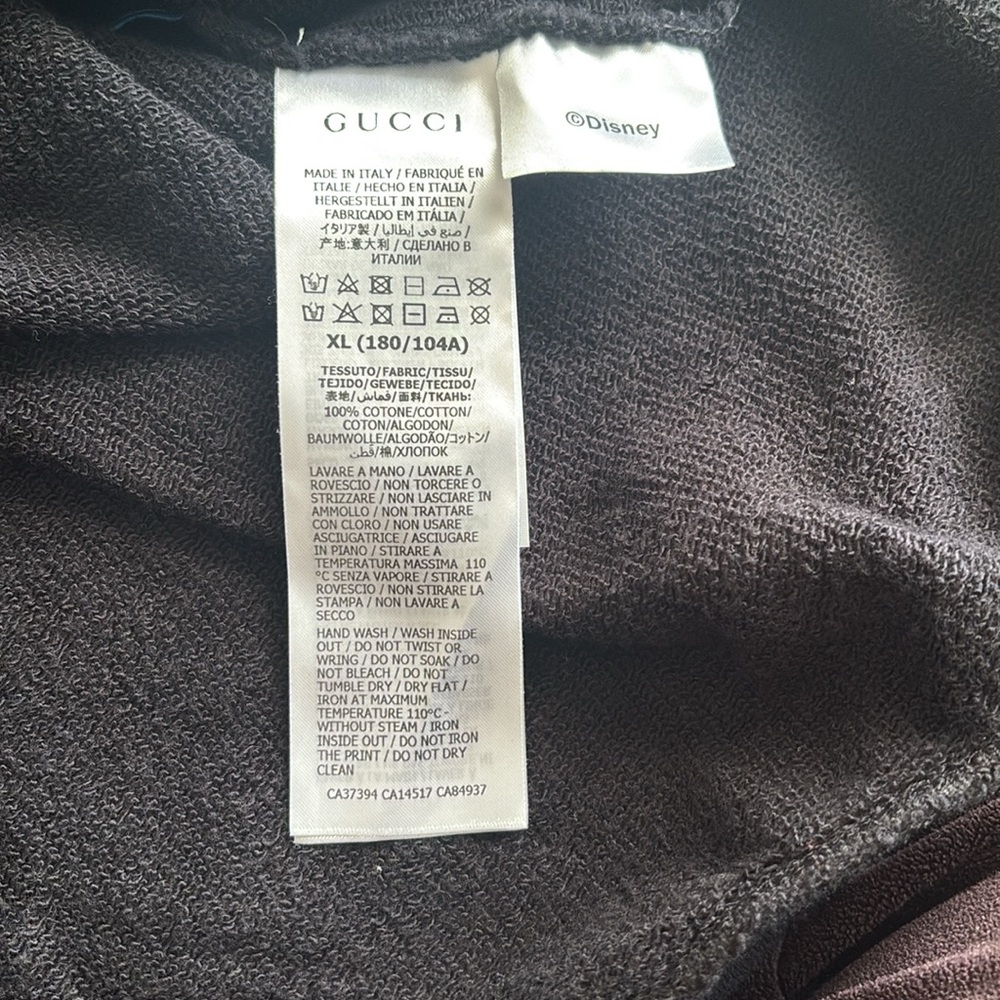 Gucci Black Graphic Sweatshirt Hoodie - Picture 6 of 11